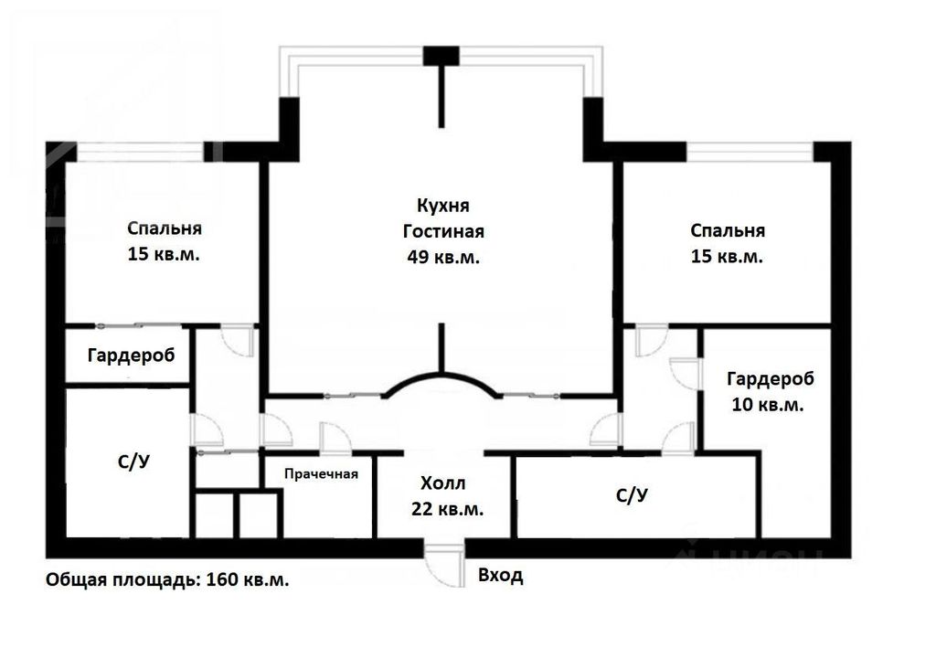 m. Aeroport: Apartment, 3-rooms