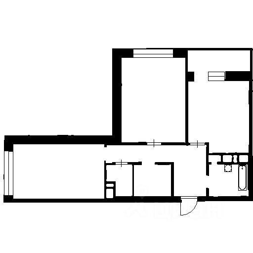 m. Vodniki: Apartment, 2-rooms