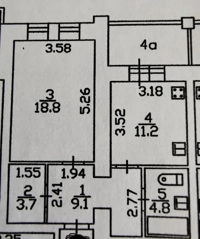 m. Medvedkovo: Apartment, 1-rooms