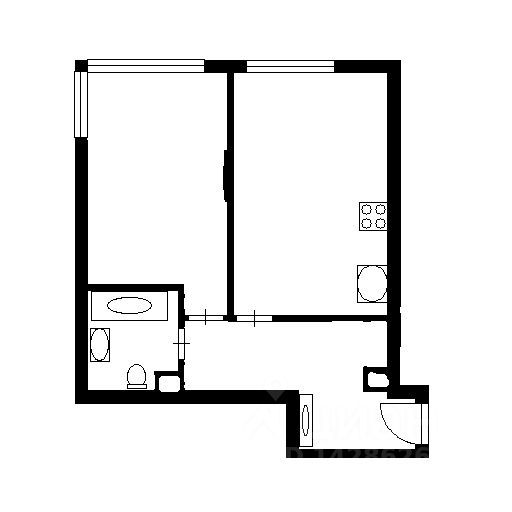 m. Vodny stadion: Apartment, 1-rooms