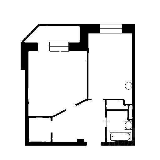 m. Khimki: Apartment, 1-rooms