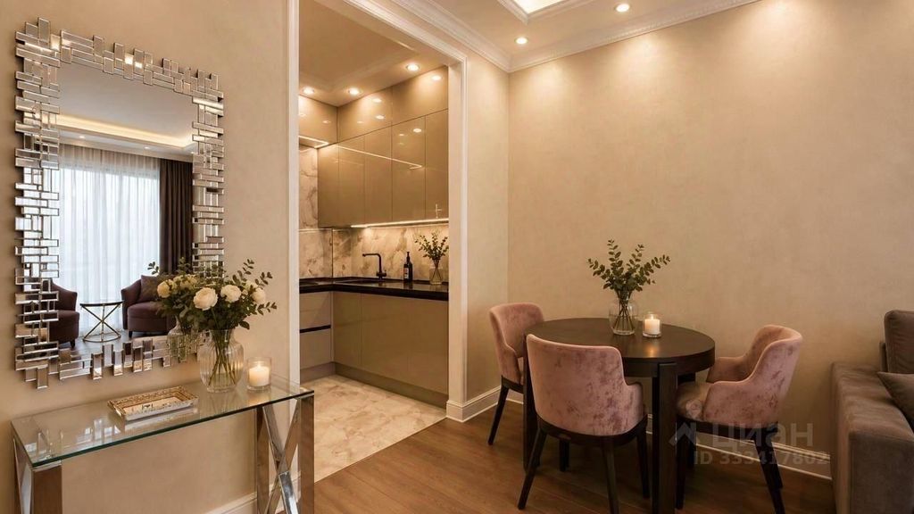 m. TsSKA: Apartment, 2-rooms