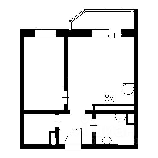 m. Saltykovskaya: Apartment, 1-rooms