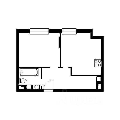 m. Penyagino: Apartment, 2-rooms