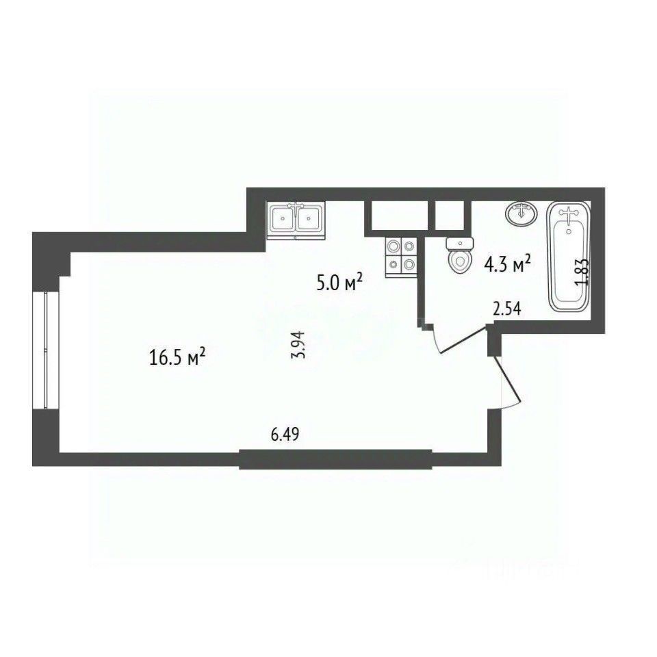 m. Matveevskoe: Apartment, studio