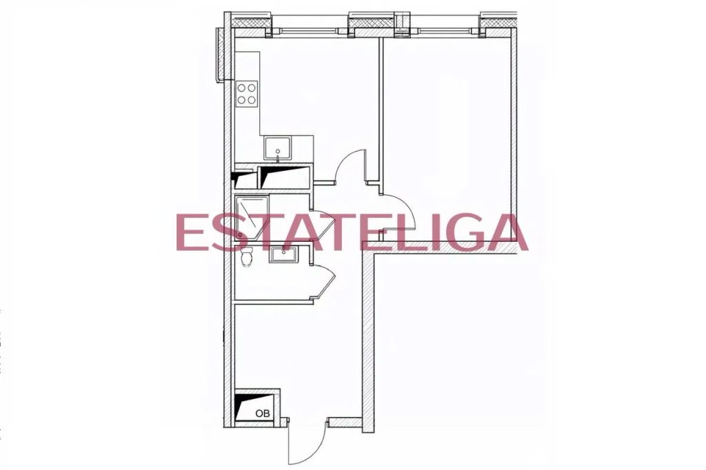m. Shelepikha: Apartment, 1-rooms