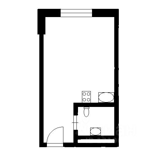 m. TsSKA: Apartment, 1-rooms