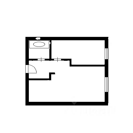 m. TsSKA: Apartment, 2-rooms