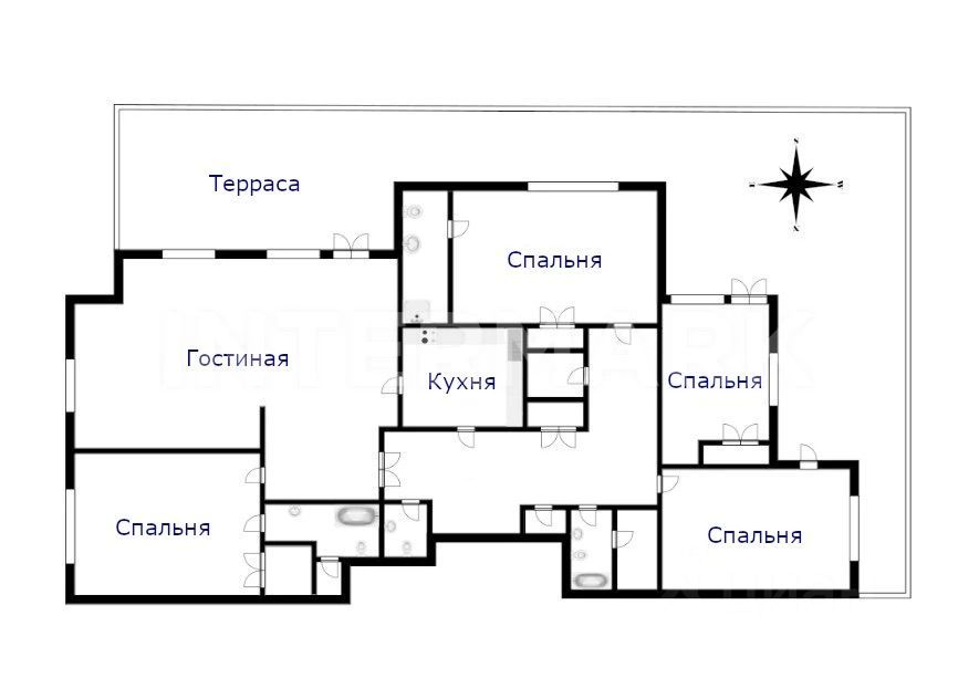 m. Arbatskaya: Apartment, 5-rooms