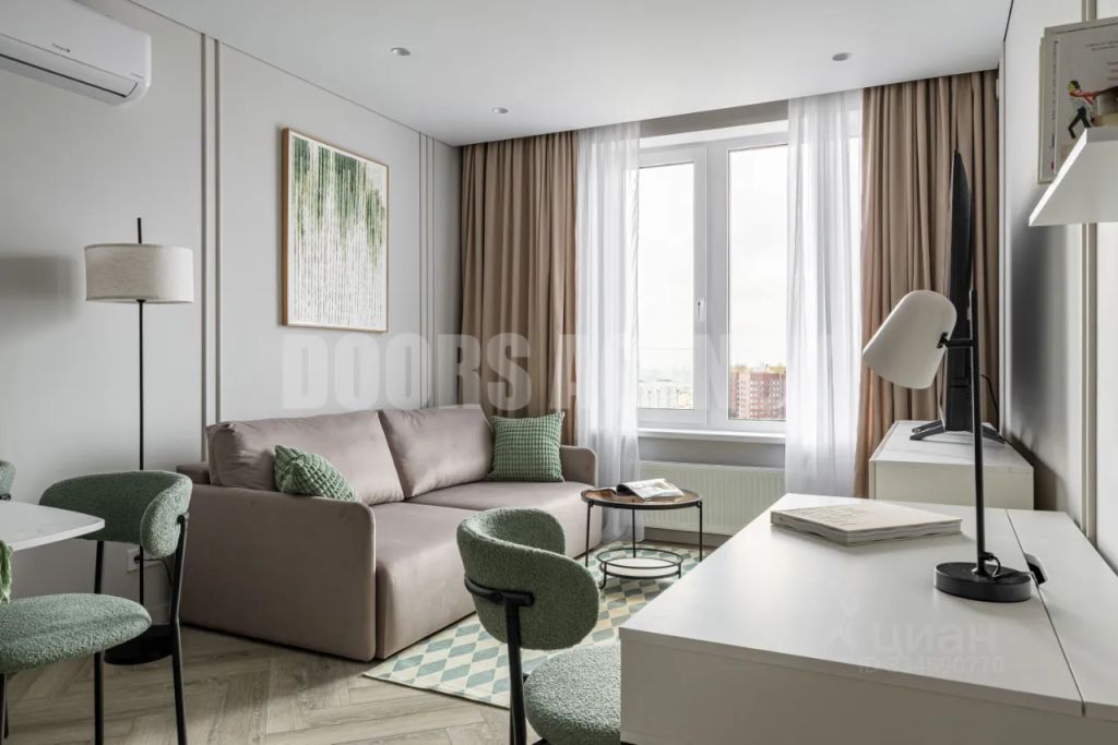 m. Ozernaya: Apartment, 2-rooms