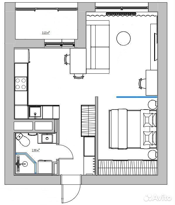 m. Yakhromskaya: Apartment, studio