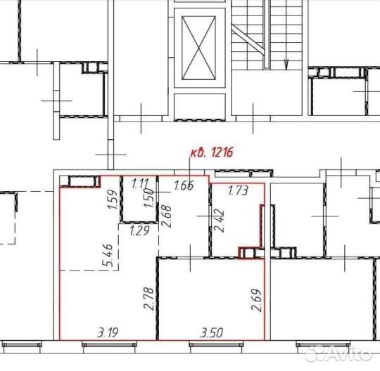 m. Novomoskovskaya (Kommunarka): Apartment, 1-rooms