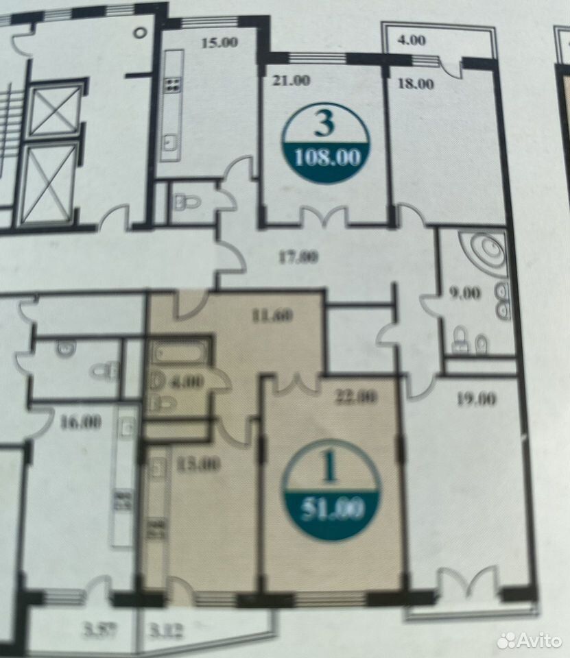 m. TsSKA: Apartment, 1-rooms