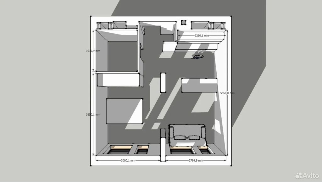 m. Botanichesky sad: Apartment, 1-rooms