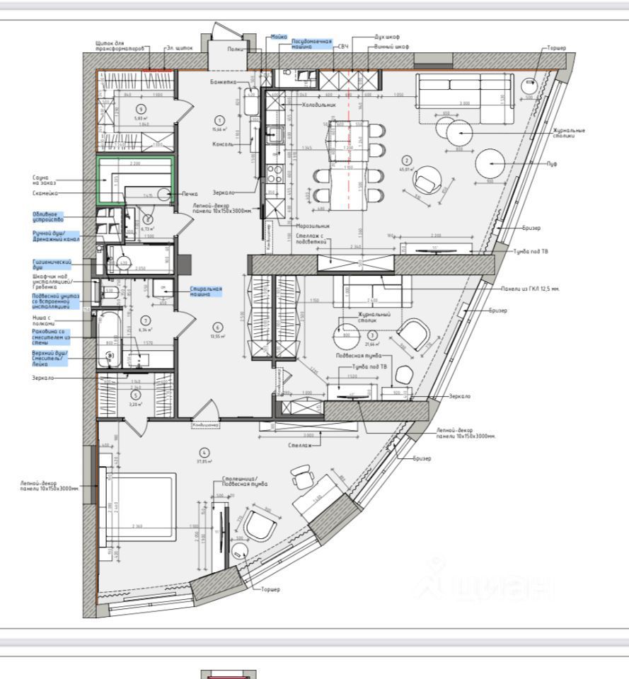 m. Rostokino: Apartment, 3-rooms