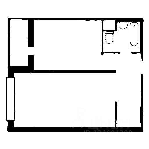 m. Bitsa: Apartment, 1-rooms