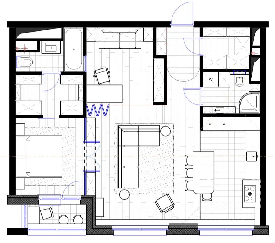 m. Sviblovo: Apartment, 2-rooms