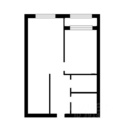 m. TsSKA: Apartment, 2-rooms