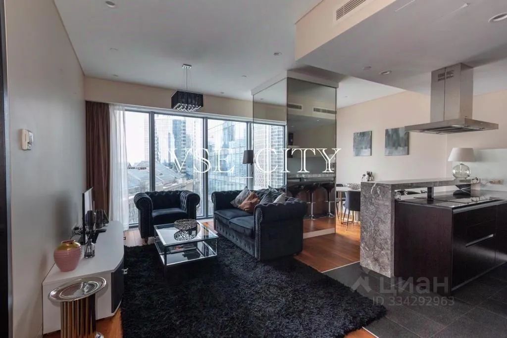 m. Moskva-Siti: Apartment, 2-rooms