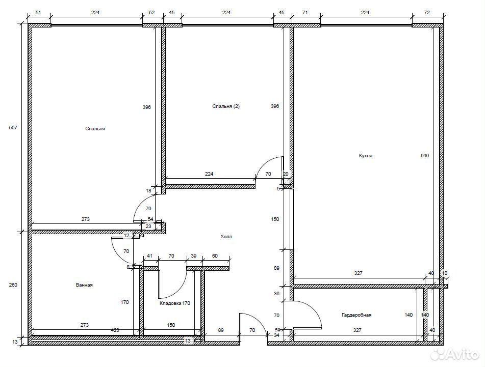 m. Novatorskaya: Apartment, 2-rooms
