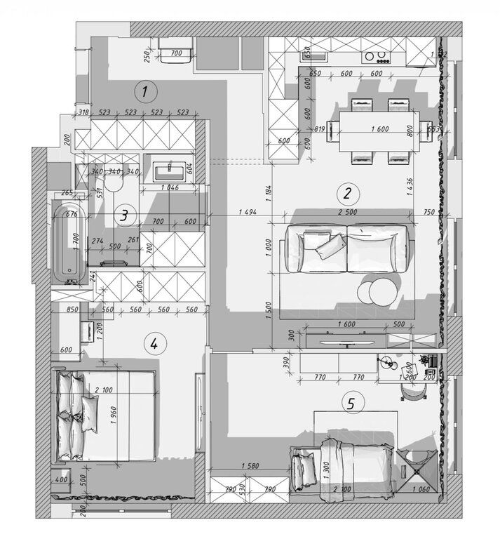 m. Kuntsevskaya: Apartment, 2-rooms