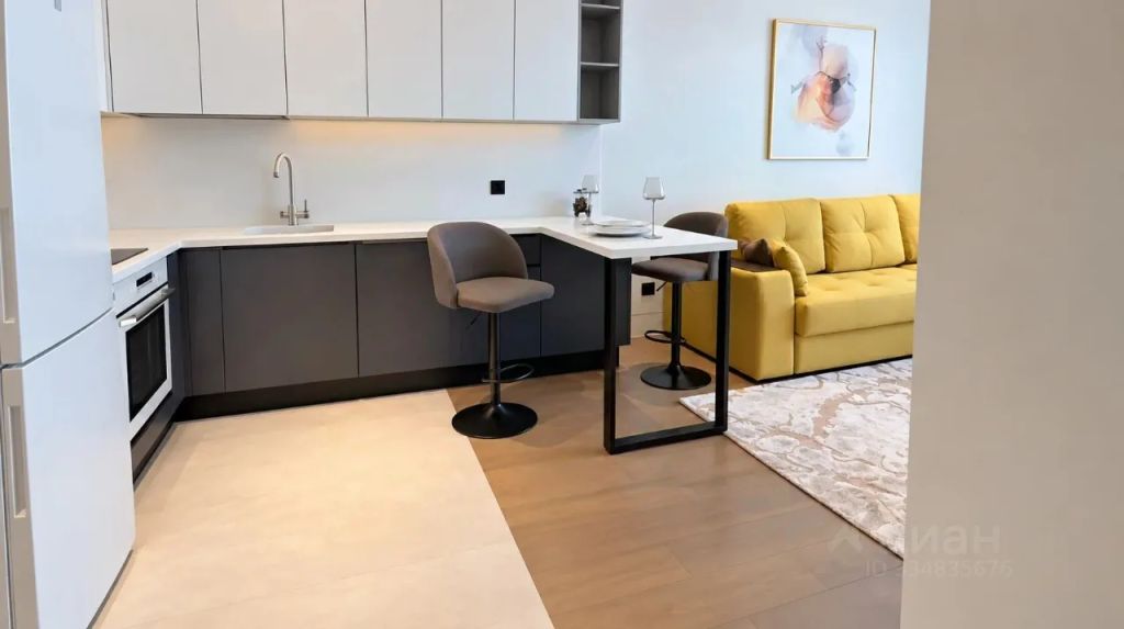 m. Park Pobedy: Apartment, 2-rooms