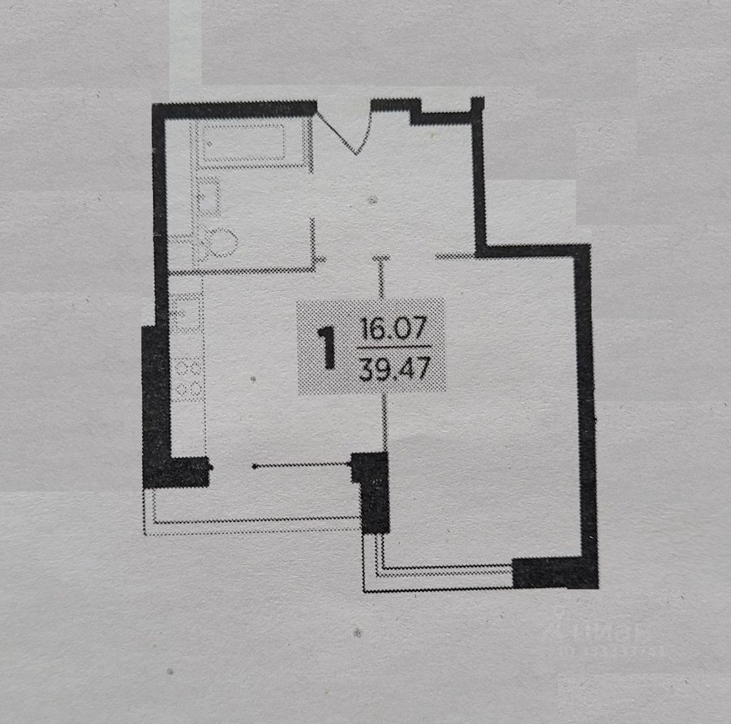 m. Dubrovka: Apartment, 1-rooms