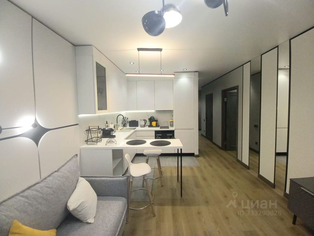 m. Akademicheskaya: Apartment, 2-rooms