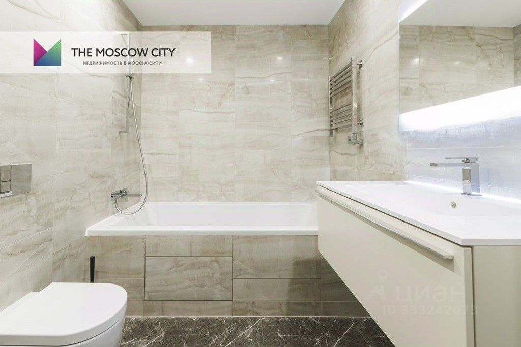 m. Moskva-Siti: Apartment, 3-rooms