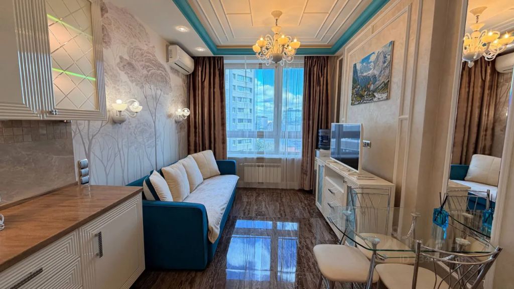 m. Ploschad Gagarina: Apartment, 2-rooms