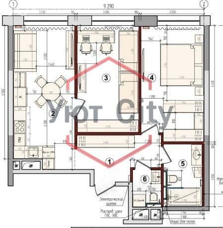 m. Shelepikha: Apartment, 3-rooms