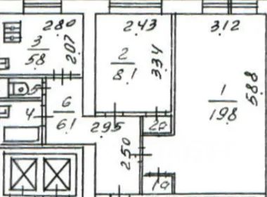 m. Medvedkovo: Apartment, 2-rooms