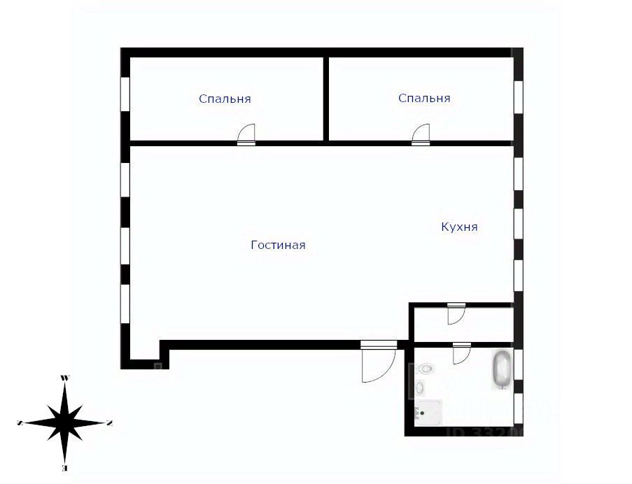 m. Arbatskaya: Apartment, 3-rooms