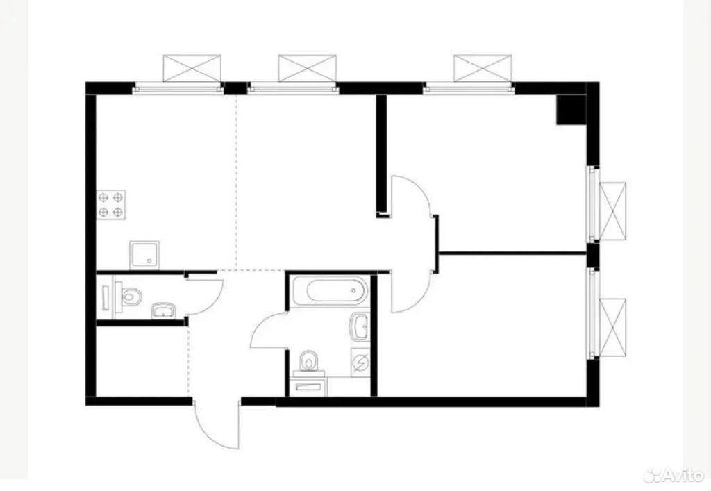 m. Molodezhnaya: Apartment, 2-rooms