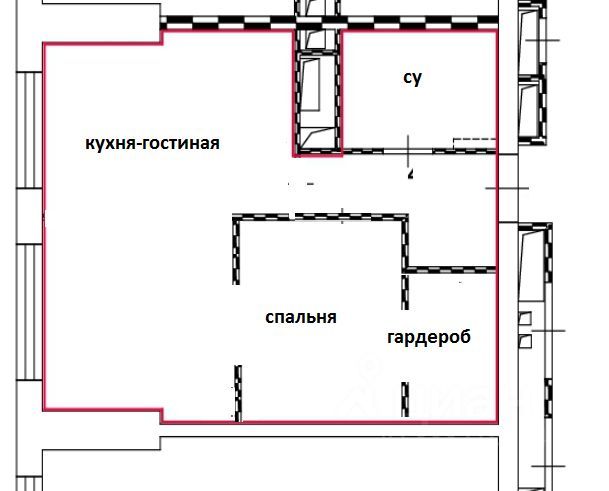 m. Testovskaya: Apartment, 1-rooms