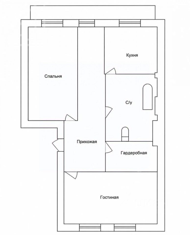 m. Barrikadnaya: Apartment, 2-rooms