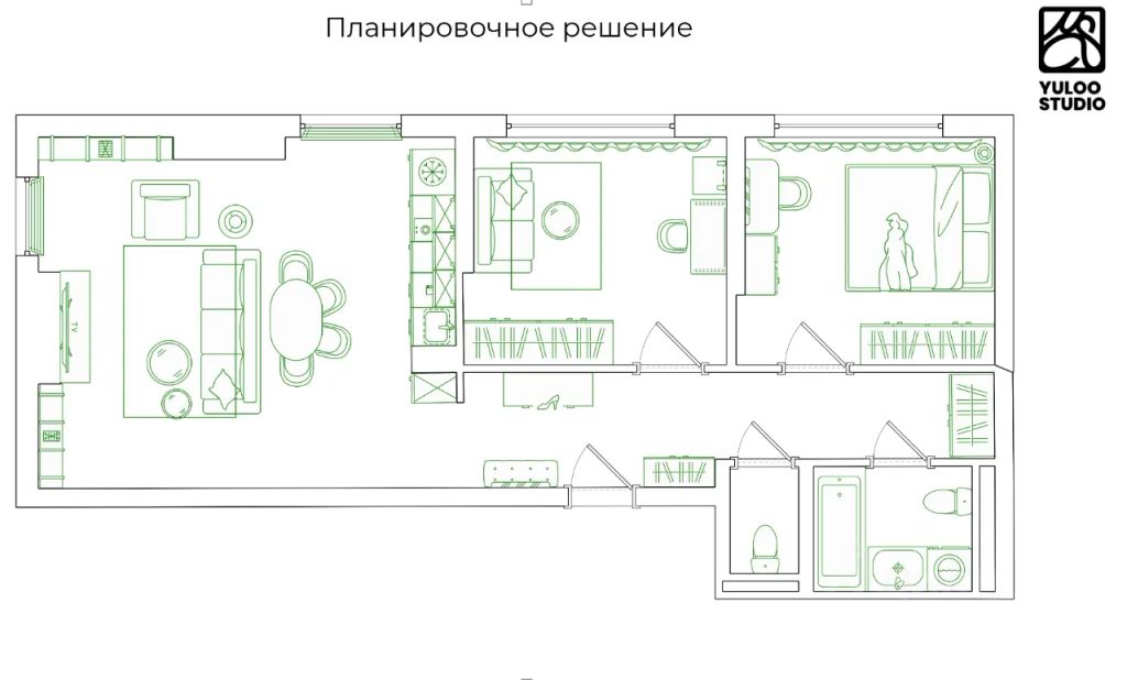 m. Aminyevskaya: Apartment, 2-rooms