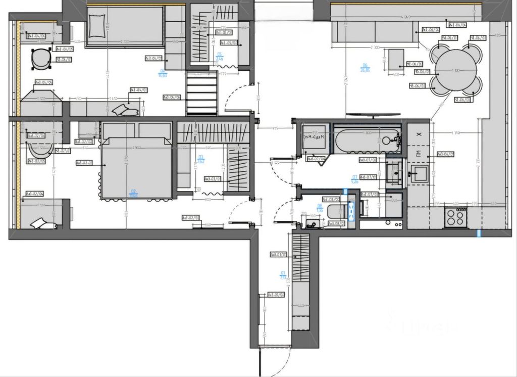 m. Prospekt Mira: Apartment, 3-rooms