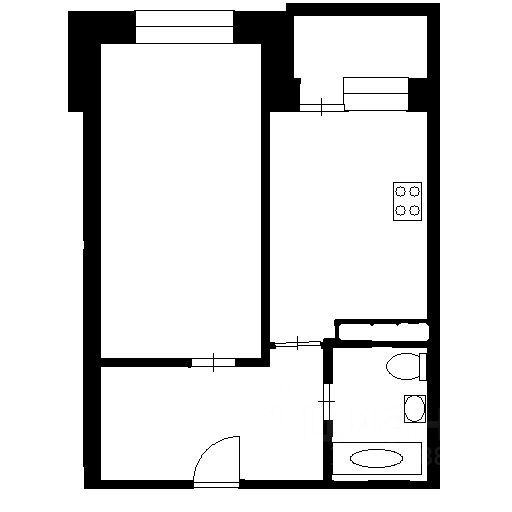 m. Vnukovo: Apartment, 1-rooms