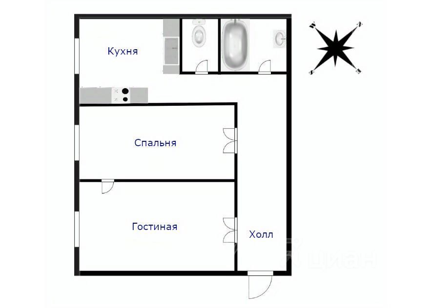 m. Taganskaya: Apartment, 2-rooms