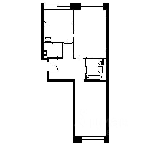 m. Davydkovo: Apartment, 2-rooms