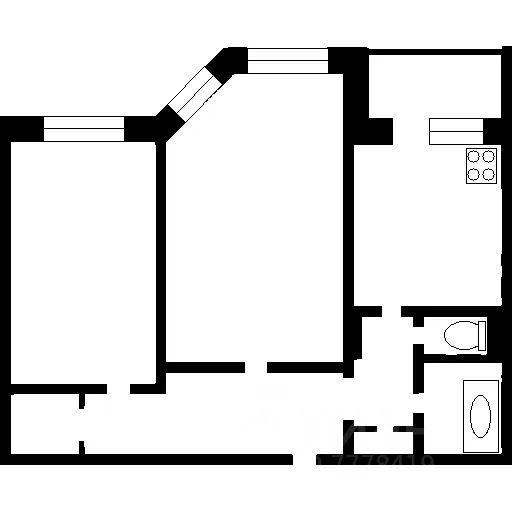 m. Krylatskoe: Apartment, 2-rooms