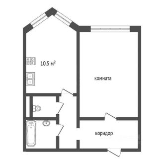 m. Alekseevskaya: Apartment, 1-rooms