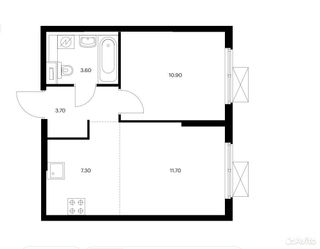 m. Aminyevskaya: Apartment, 1-rooms