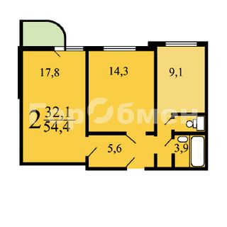 m. Kantemirovskaya: Apartment, 2-rooms