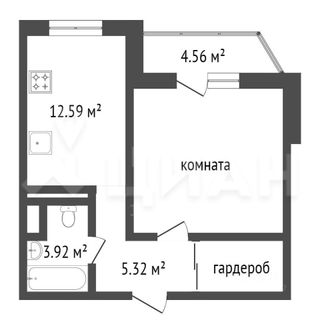 m. Planernaya: Apartment, 1-rooms