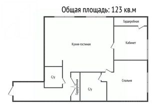m. Mayakovskaya: Apartment, 3-rooms