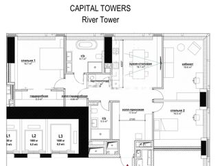 m. Delovoy tsentr (Vystavochnaya): Apartment, 4-rooms