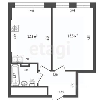 m. Strogino: Apartment, 1-rooms