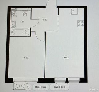 m. Kalitniki: Apartment, 1-rooms